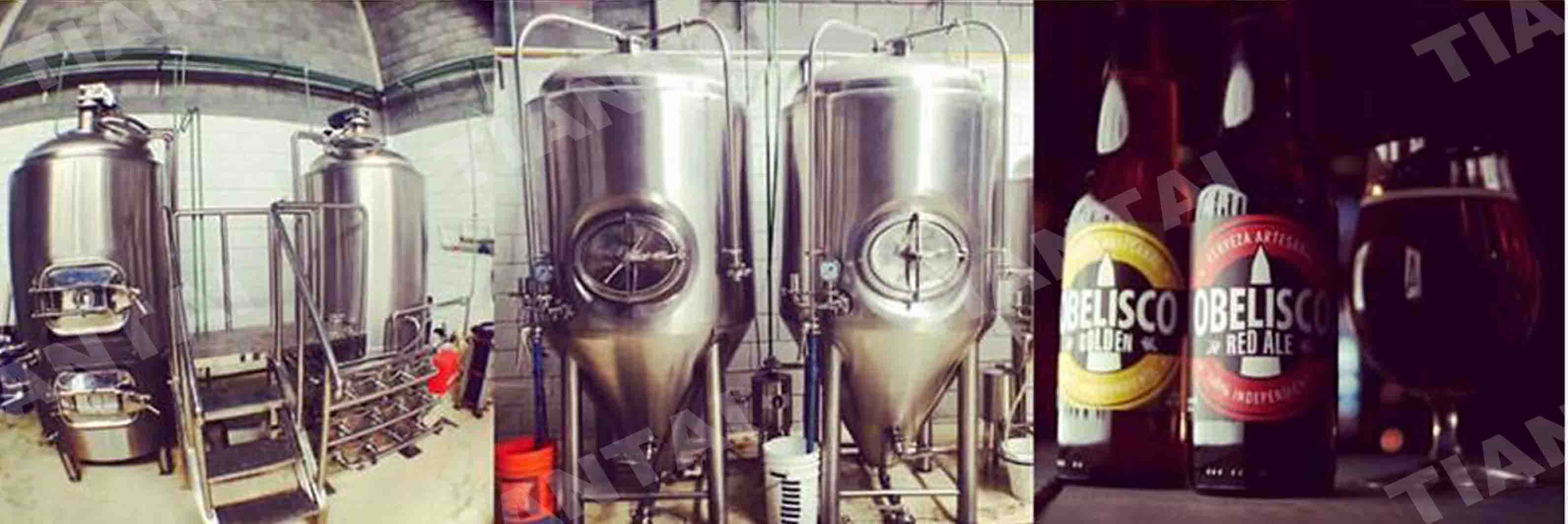 500L brewery system